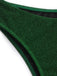 Green 1940s Solid Starfish Sequined Bikini Set: beautiful vintage swimwear, retro swimsuit, pin-up style with timeless appeal