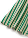 Green 1940s Striped Single-Breasted Sleeveless Dress | vintage dress, retro fashion, elegant style - perfect for retro fashion enthusiasts