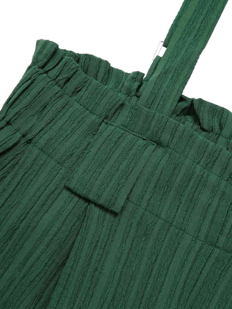 1950s Belted Straps WideLeg Jumpsuit | 1950s | vintage romper, retro jumpsuit