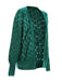 Green 1950s Open Front Crochet Cardigan, vintage fashion, retro style - perfect for women who love vintage and retro fashion