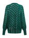 Green 1950s Open Front Crochet Cardigan, vintage fashion, retro style - perfect for women who love vintage and retro fashion