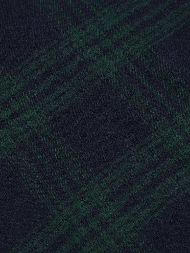 Green 1950s Tie Neck Plaids Patchwork Dress, vintage dress, retro fashion, rockabilly, pin-up fashion - perfect for women who love vintage and retro fashion