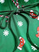 Green 1960s Christmas Cowl Neck Slip Dress - vintage dress, retro fashion
