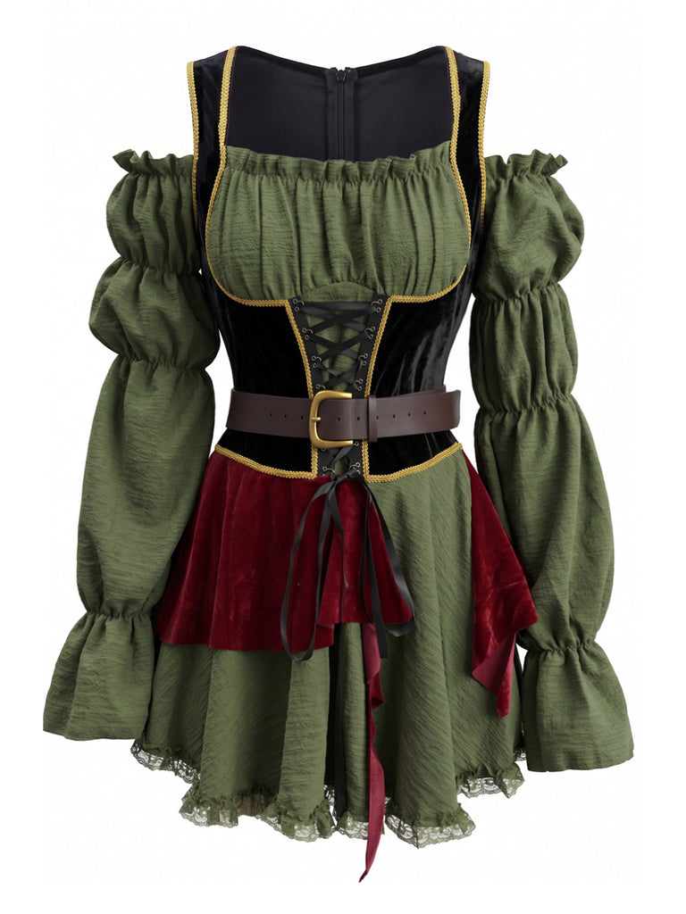 Green 1960s Vintage Dress 2