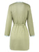 Green 1960s Lace Slit Nightgown & Robe, vintage fashion, retro style - perfect for women who love vintage and retro fashion