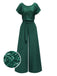 Green 1960s Sequined Wide-Leg Jumpsuit, vintage romper, retro jumpsuit - perfect for women who love vintage and retro fashion