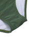 Green Gray 1940s Halter Plaids Swimsuit: 1940s Riviera elegance, reimagined for her