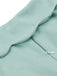 This Green Gray 1950s Lapel Solid Dress wraps her in 1950s elegance, one twirl at a time