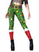Green & Red 1960s Christmas Star Bell Leggings: timeless style reimagined