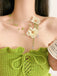 Green Vintage Pendant Necklace 5
