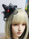Halloween Bow Pointed Hat Hair Clip - vintage fashion, retro style