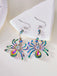 Halloween Colorful Spider Earrings - vintage fashion, retro style
