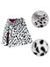 Halloween Dalmatian Cosplay Gown Cape - vintage fashion, retro style