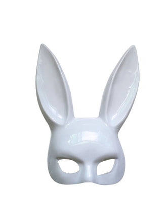 Halloween Easter Bunny Half Face Mask, vintage fashion, retro style - perfect for women who love vintage and retro fashion