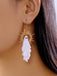 Halloween Ghost Sunburst Drop Earrings - vintage fashion, retro style