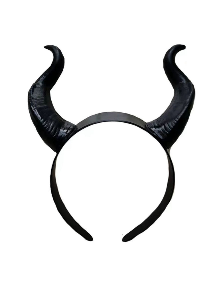 Halloween Gothic Witch Horns Cosplay Headband - vintage fashion, retro style