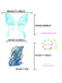 Halloween Magical Fairy Wings Costume Set - vintage fashion, retro style