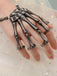 Halloween Punk Skull Ring Bracelet — vintage elegance for the modern woman
