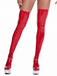She finds her vintage story in this Halloween Shiny Leather Thigh High Stockings