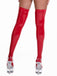 This Halloween Shiny Leather Thigh High Stockings whispers vintage secrets to those who notice