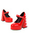 Heart Mary Jane Square Toe Leather Shoes — vintage vintage charm for her modern wardrobe