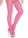 High-Shine Leather Thigh High Stockings: timeless vintage elegance she makes her own