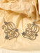 Hollow Numbers 2025 New Year's Eve Earrings: vintage detail work for the woman who notices