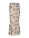 Khaki 1930s Plants Double Mesh Fishtail Skirt — 1930s femininity that moves with her mood