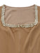 Khaki 1950s Vintage Classic Dress 4