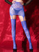 She finds her vintage story in this Lace Sheer Suspender Garter Stockings