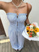 Light-Blue-1950s-Strapless-Tie-Front-Stripe-Jumpsuit, vintage, retro, romper