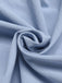 Light Blue 1970s V-Neck Ruffle Hem Dress — the kind of 1970s dress that makes strangers smile