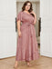 Lotus Pink 1930s Bronzing Polka Dot Waist Dress — vintage elegance for the modern woman