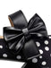 Mary Jane Polka Dots Bowknot Chunky Heels — vintage vintage charm for her modern wardrobe