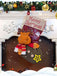 Merry Christmas 3D Cartoon Stockings Gift Bag - vintage fashion, retro style