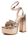 Metallic Disco Platform High Heel Shoes - vintage shoes, retro heels