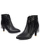 Metallic Tassel Pointed Toe Stiletto Chelsea Boots - vintage fashion, retro style