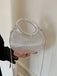 Metallic Top-Handle Chain Crossbody Bag - vintage top, retro blouse for vintage lovers