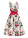1950s Back Bow Antique Floral | 1950s | vintage dress, retro fashion