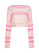 Multicolor 1960s Hollow Knitted Cover-Up Tops - vintage fashion, retro style