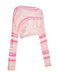Multicolor 1960s Hollow Knitted Cover-Up Tops - vintage fashion, retro style