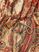 Multicolor 1970s Bohemian Off-Shoulder Romper - vintage jumpsuit, retro fashion