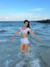 Multicolor 1970s Puff Gingham Plaid Bikini Set, vintage swimsuit, pin-up swimwear - perfect for women who love vintage and retro fashion