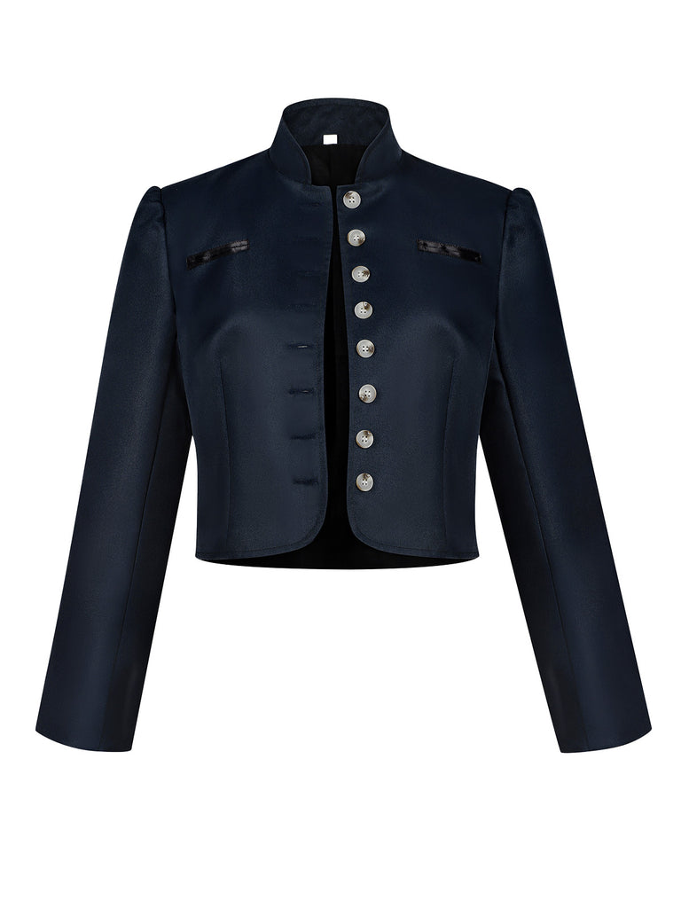 Navy Blue 1950s Vintage Jacket