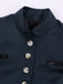 Navy Blue 1950s Vintage Jacket 3