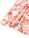 Orange 1930s Floral Strappy Maxi Dress - vintage dress, retro fashion