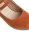 Orange Double Buckle Strap Mary Jane Heels Shoes — vintage style that transcends decades