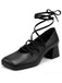 Black Vintage Shoes 4