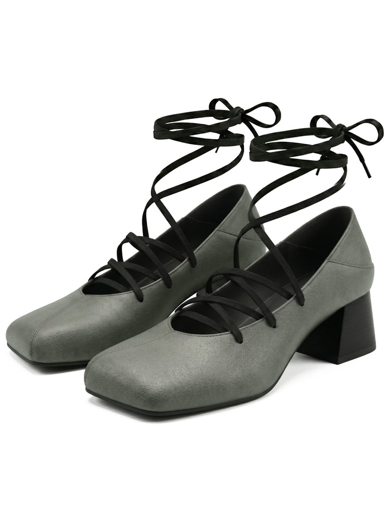 Black Vintage Shoes 5