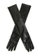 Patent Leather Solid Full Finger Gloves - vintage fashion, retro style